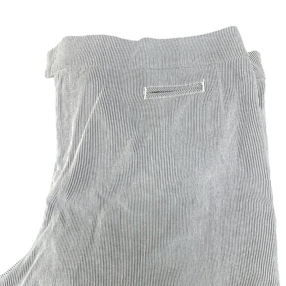 Coldwater Creek Womens Striped Cropped Pants Size 16 Blue & White JJ3907 - Picture 4 of 11